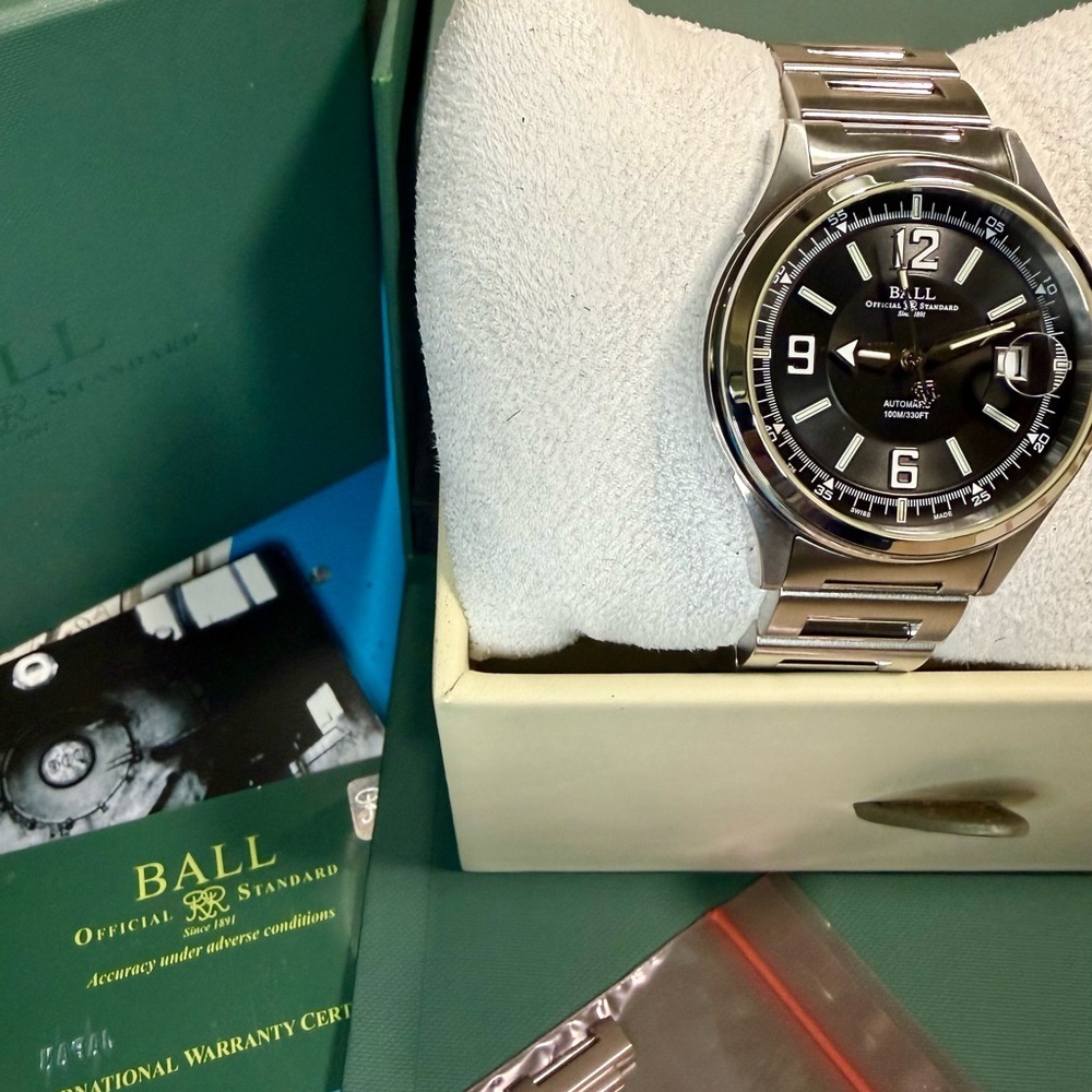 Ball Stokeman Racer Date Automatic Mens Classic Mens Watch - Picture 7 of 7